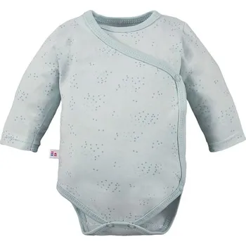 Kojenecký body Eevi Body zavinovací Petite Lístky MINT - 56