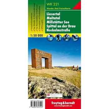 WK 221 Millstater see 1:50 000 / turistická mapa