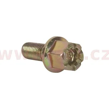 šroub kola, závit M12x1.5, kulové sedlo, délka závitu 24 mm, celková délka 45,5 mm, velikost klíče 17