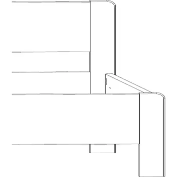 Postel BMB postel Marika klasik 160 imitace dřeva Provedení: Oblé rohy