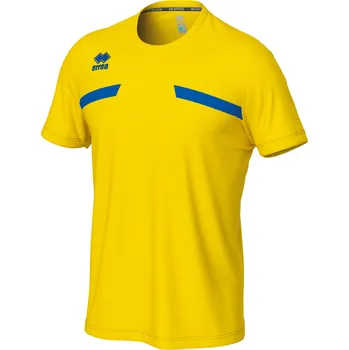 Pánské tričko ERREA´ ERREA MARK Sportovní triko BARVA: žlutá - modrá, Velikost: XXL Lehké, prodyšné a rychle schnoucí triko s vnitřním potním páskem pro váš komfort.
