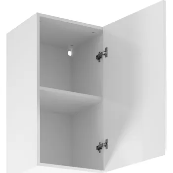 Kuchyňská skříňka Závěsná kuchyňská skříňka ASPEN G40-P/L - bílá/bílá Otevírání vpravo