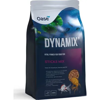 Krmivo pro rybičky Krmivo pro ryby OASE Dynamix Sticks Mix 4l
