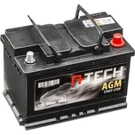 60Ah AGM baterie START-STOP, 680A, pravá A-TECH AGM 242x175x190