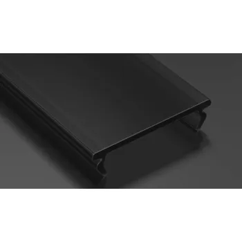 LED lišta LEDLabs Černý difuzor DOUBLE pro profily LUMINES SUBLI, ZATI, LOGI, CONVA, TOPO, PERO, inSILEDA, VEDA 2m