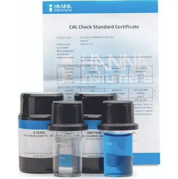 Sada CalCheck standardů na pH pro fotometr HI97710
