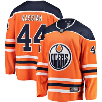 Fanatics Pánský dres Edmonton Oilers NHL #44 Zack Kassian Breakaway Alternate Jersey Velikost: L, Distribuce: USA