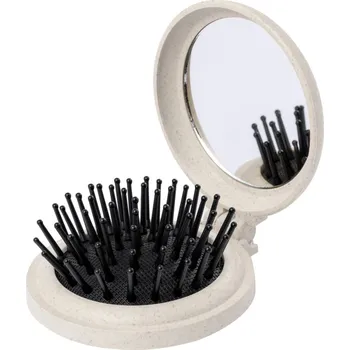 kartáč na vlasy Reklamní Webrush zrcátko s kartáčem na vlasy, přírodní