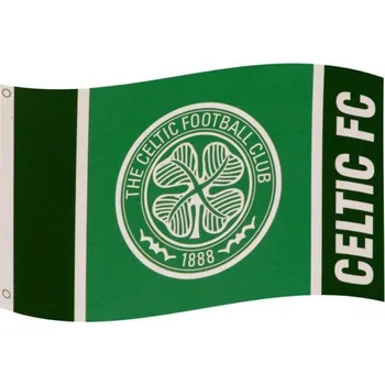 Vlajka Klubová vlajka 152/91cm CELTIC FC Flag WM