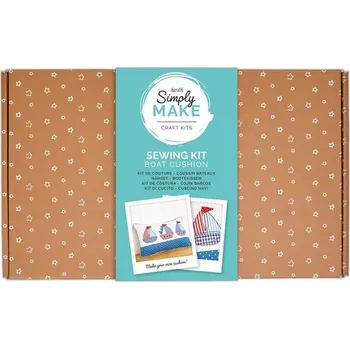 Výtvárné potřeby Docrafts Kreativní sada šití - polštář lodě
