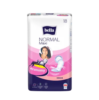 Menstruační vložka BELLA Normal Maxi tradiční vložky 18 ks