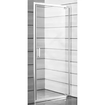 Jika Lyra plus Sprchové dveře pivotové L/P, 800x1900, bílá/transparentní sklo, H2543810006681
