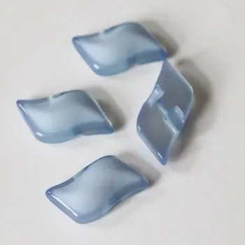 Knoflík Knoflík sv.modrý 203/40 - Modrá, 25 mm