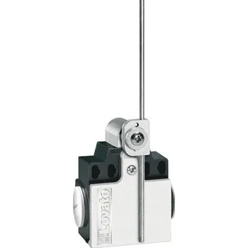 vypínač LOVATO Electric KNL1L11 koncový spínač, kovové tělo, Plastová tyč, 1Z+1V pomalé