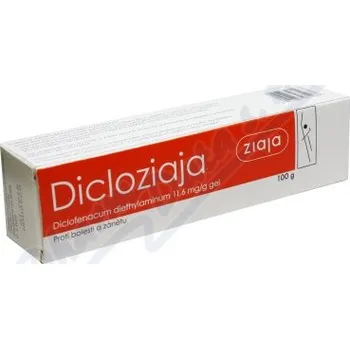Lék Dicloziaja 11.6mg/g drm.gel 1x100g
