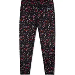 Dívčí funkční legíny - Wolf T2493B, černá / puntíky Barva: Černá, Velikost: 152