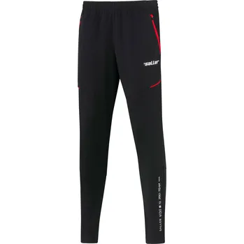 Saller VIBE Tréninkové kalhoty BARVA: 170 červená-černá, Velikost: 176 Pohodlný sportovní střih pro trénink i volný čas
