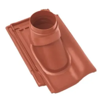 BRAMAC Taška průchozí pro odkouření turbokotle Rubín 13 engoba měděná