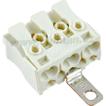 Stavebniny Eleman 1000033 SLK 3/3 E(SCHR) Svorkovnice průmyslová bezšroubová