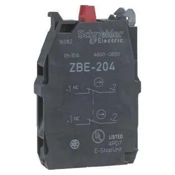 vypínač a zásuvka Schneider Electric ZBE204 Spínací jednotka, 2 V