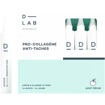 D-Lab Nutricosmetics Pro-Kolagen s depigmentační péčí – 14 shotů Pro-Collagen Anti-Spots - 14 shots