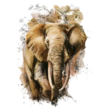 Textilní nažehlovací páska NAŽEHLOVAČKA - Slon