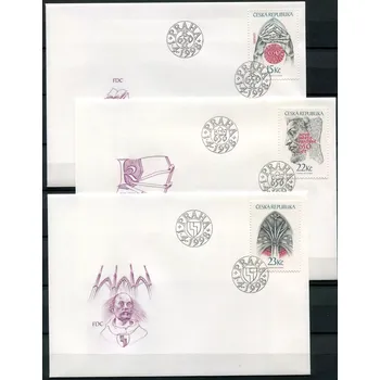 Poštovní známka Česká pošta (1998) FDC 174 - 176 - Praha Karla IV. (3)