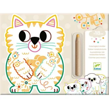 omalovánky DJECO Kouzelné vybarvování - domácí zvířata