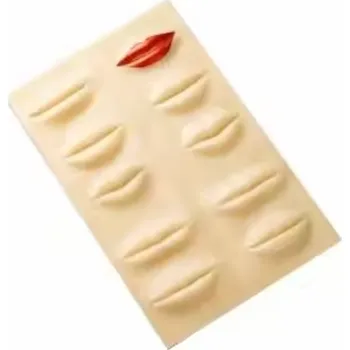 Make-up Dr.Nek trénovací kůže silikonová pro permanentní make up 3D rty