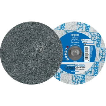 Brusný kotouč Pferd 42779031 | Rychloupínací rounový disk CDR PNER-W 7506 A K G (hrubé)