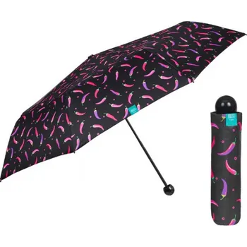 Deštník PERLETTI Dámský plnoautomatický deštník PEPERONCINO / ČILI, 26310