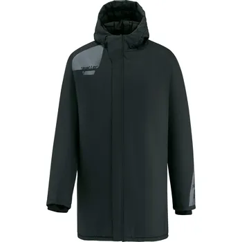 Dámský kabát Saller ESSENTIAL trenérský kabát BARVA: 350 černá, Velikost: L Teplý sportovní kabát s kapucí