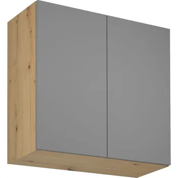 Kuchyňská skříňka Závěsná kuchyňská skříňka LANGEN G80 Dub artisan/béžová