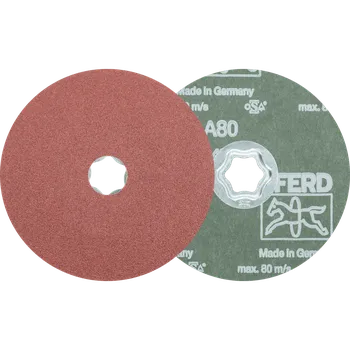 Brusný kotouč Pferd 64190108 | Fibrový kotouč CC-FS 125 A 80, COMBICLICK