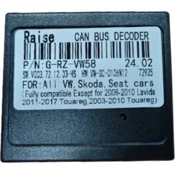 Autorádio CANBUS decoder pro PODOFO rádio na VW Škoda Seat