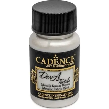 Metalická barva na textil Cadence Dora Textile - perleťová / 50 ml