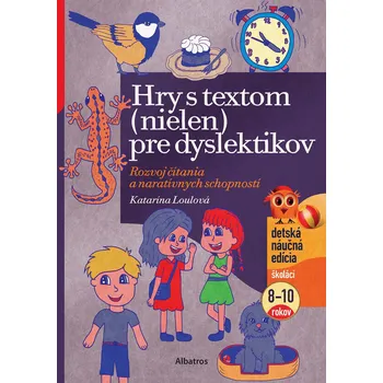 Kniha Hry s textom (nielen) pre dyslektikov