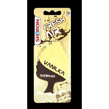 Vůně do auta SHERON osvěžovač Fresh Air Vanilla - 1 ks