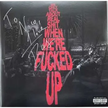 Zahraniční hudba 2LP Bas: We Only Talk About Real Shit When We're Fucked Up CLR 2024 Coloured Red Translucent Vinyl