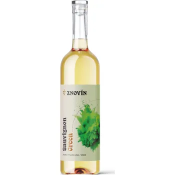 Víno Znovín Sauvignon 2022 pozdní sběr 0,75 l (2328)