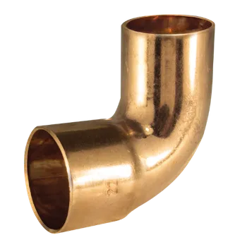 Instalatérský materiál CU měděné koleno 90° I x A 35 Banninger Conex 3346 (Banninger Conex 3346)