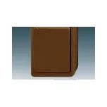 ABB 3553-01929 H Spínač jednopólový IP 44, hnědá