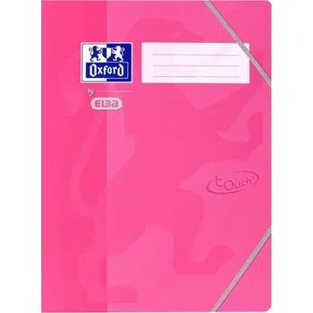 Desky na dokumenty A4, Soft touch, růžové