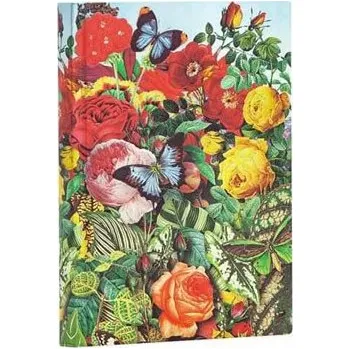 Zápisník Zápisník Paperblanks - Butterfly Garden, flexi, Mini / linkovaný