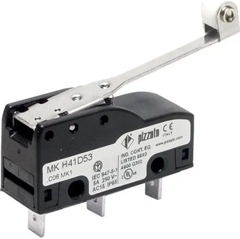 spínaný zdroj Pizzato MKH11D53 Mikrospínač MK H11D53, 1NO+1NC, IP40