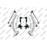 Sada na opravy, příčné závěsné rameno, , 1K0411315B, 1K0411315D, 1K0411315E, 1K0411315J, 1K0411315K, 1K0411315P, 1K0411315R, 1K0423811A, 1K0423812A, 3C0407151A, 3C0407365A, 3C0407365B, GSP, S990017SK