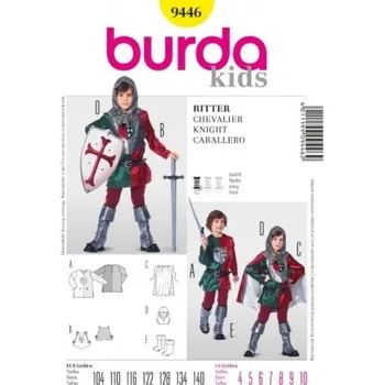 Volný čas Střih Burda 9446 Rytíř -