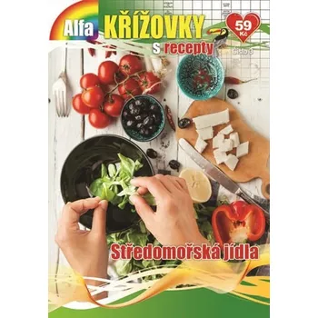 Kniha Křížovky s recepty 3/2018 - Středomořská jídla