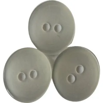 Knoflík Knoflík košilový bílý 830483 - Bílá, 14 mm