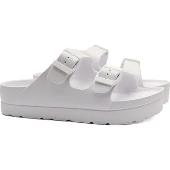 Chlapecké pantofle BF Pantofle BY2133001 bílé pěnové Velikost: 36